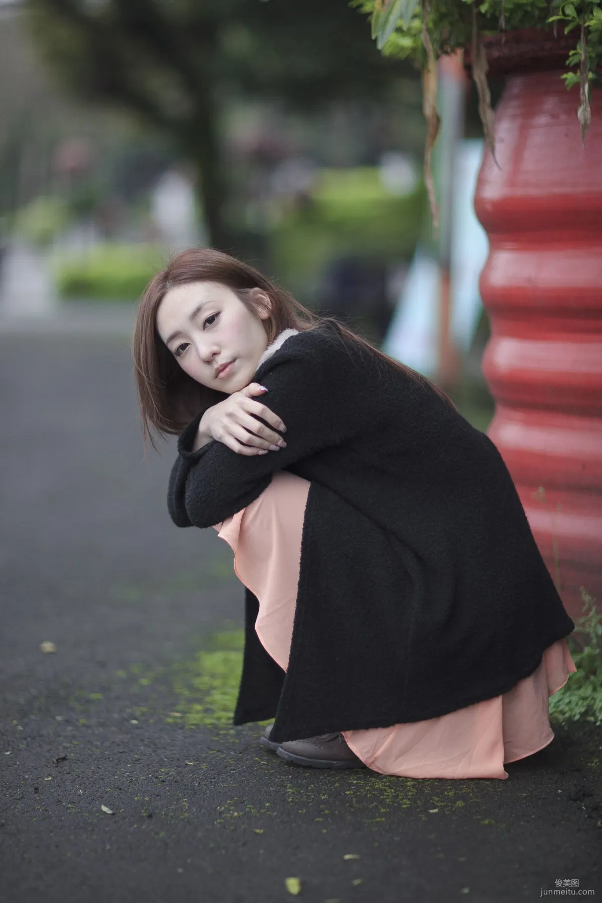 RIko Xiaoyuan/Zhou Yilian Double Creek Park + Water Museum Outdoor Photo Set photo 22