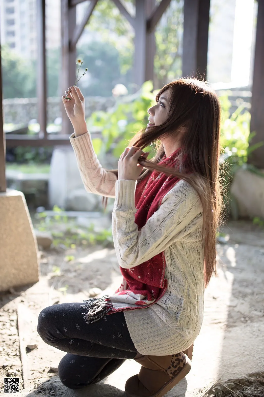 Taiwan Beauty Zhang Yazhu Chu 'Hakka Cultural Park Outdoor Shoot' Photo Set photo 22