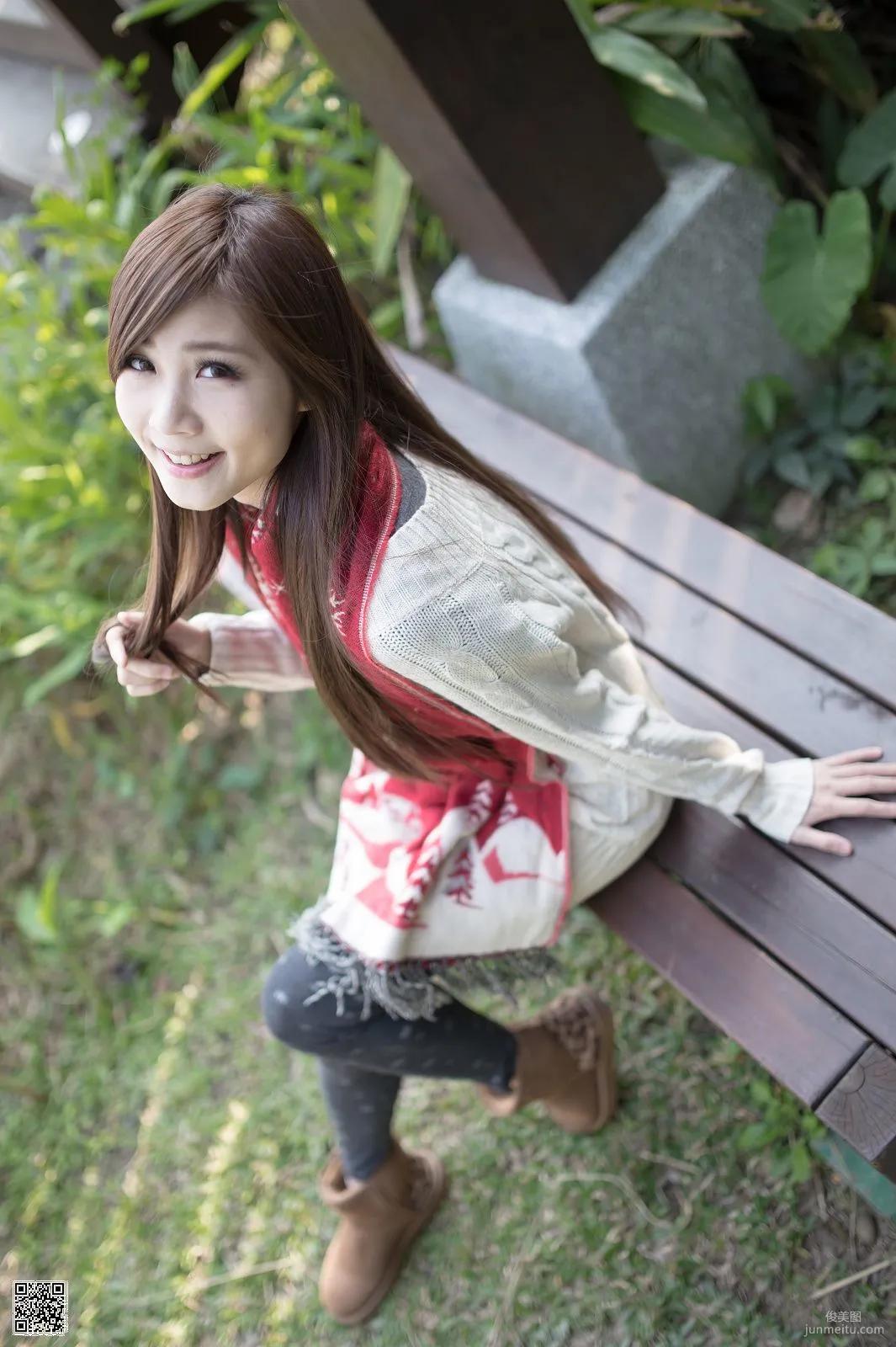 Taiwan Beauty Zhang Yazhu Chu 'Hakka Cultural Park Outdoor Shoot' Photo Set photo 17