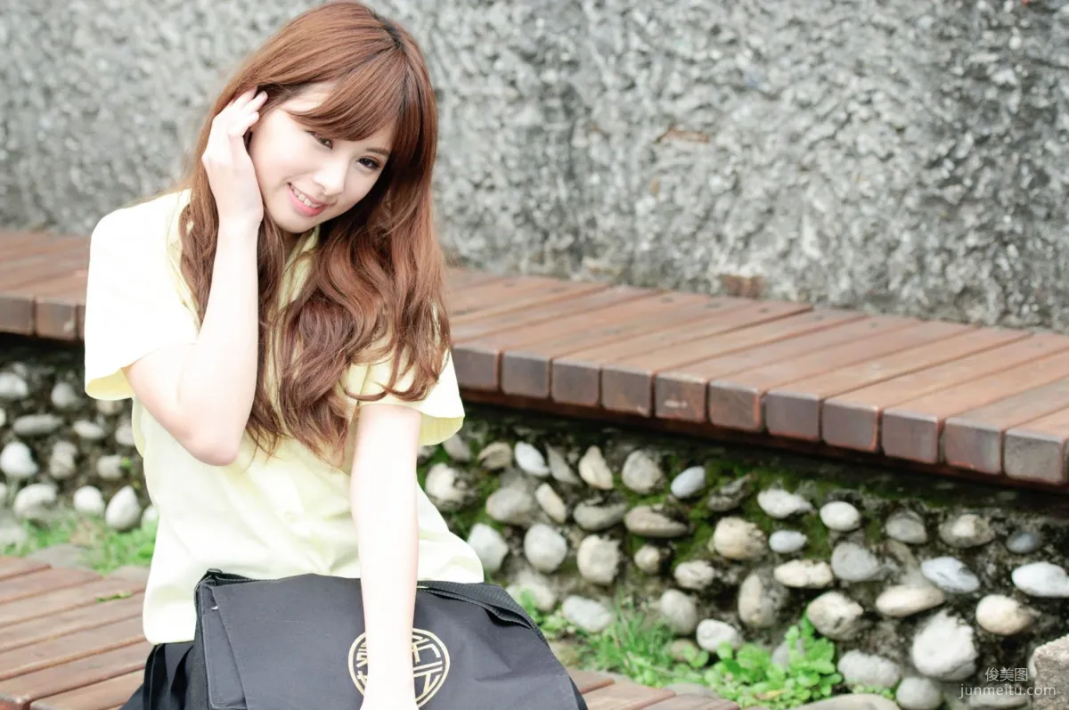 Taiwan Beauty Model Xiao Mi Kate su Fresh Street Snap Photo Set Pictures photo 60
