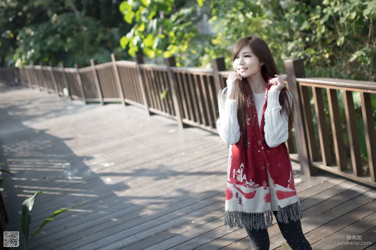 Taiwan Beauty Zhang Yazhu Chu 'Hakka Cultural Park Outdoor Shoot' Photo Set photo 6