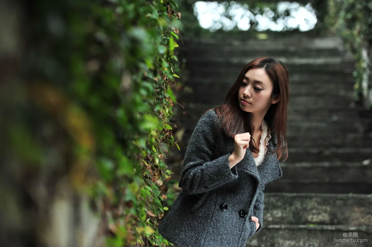 RIko Xiaoyuan/Zhou Yilian Double Creek Park + Water Museum Outdoor Photo Set photo 8