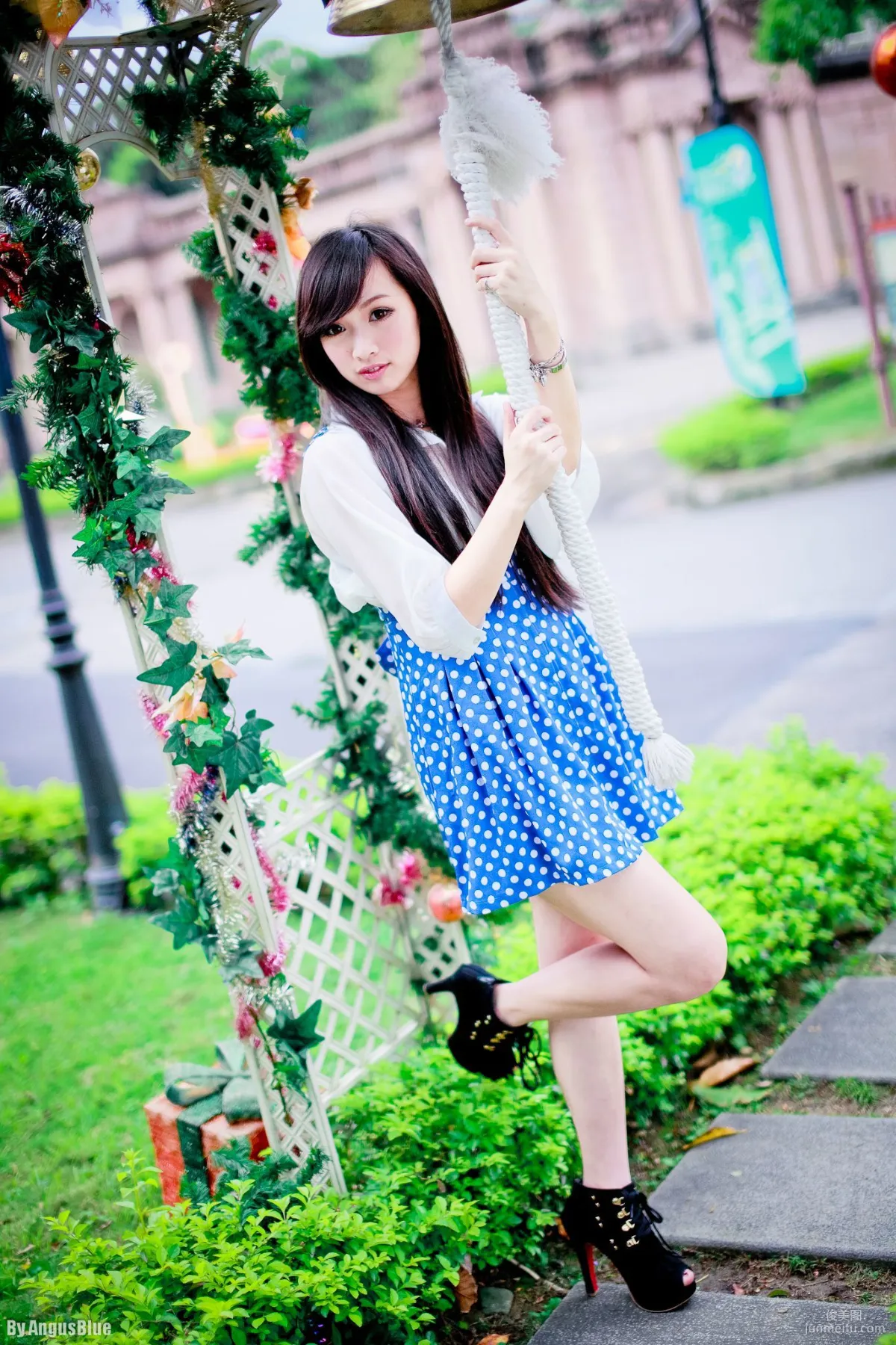 Taiwan Beauty Sunny Lin, Fresh Street Snap Series Photo Set photo 49