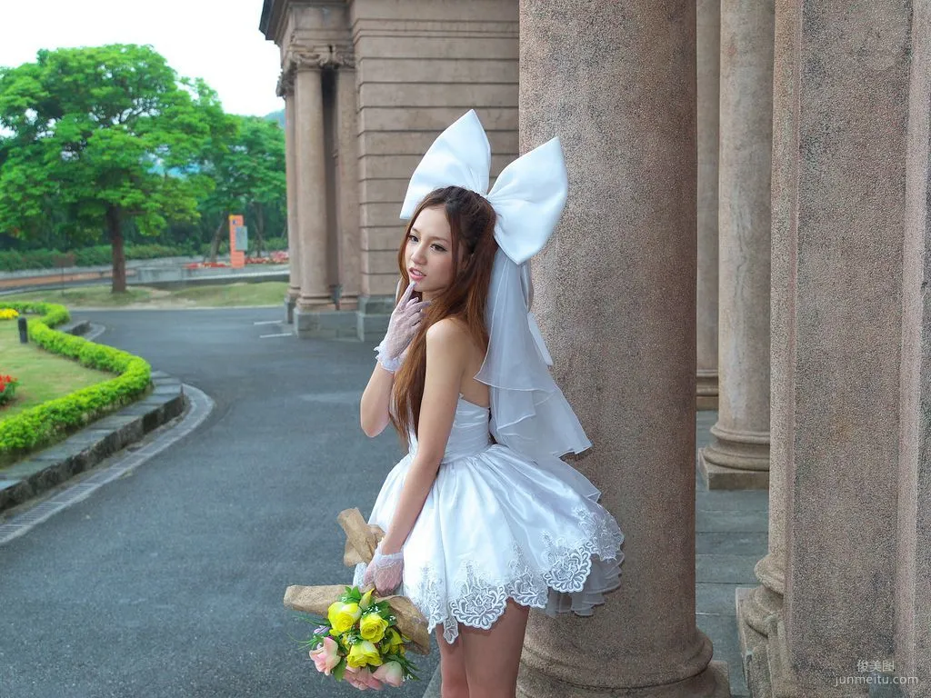 Taiwan Beauty Sunny Lin, Fresh Street Snap Series Photo Set photo 5