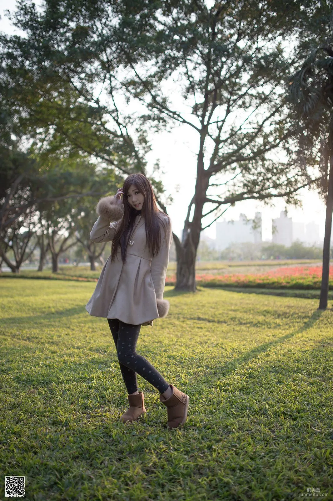 Taiwan Beauty Zhang Yazhu Chu 'Hakka Cultural Park Outdoor Shoot' Photo Set photo 59
