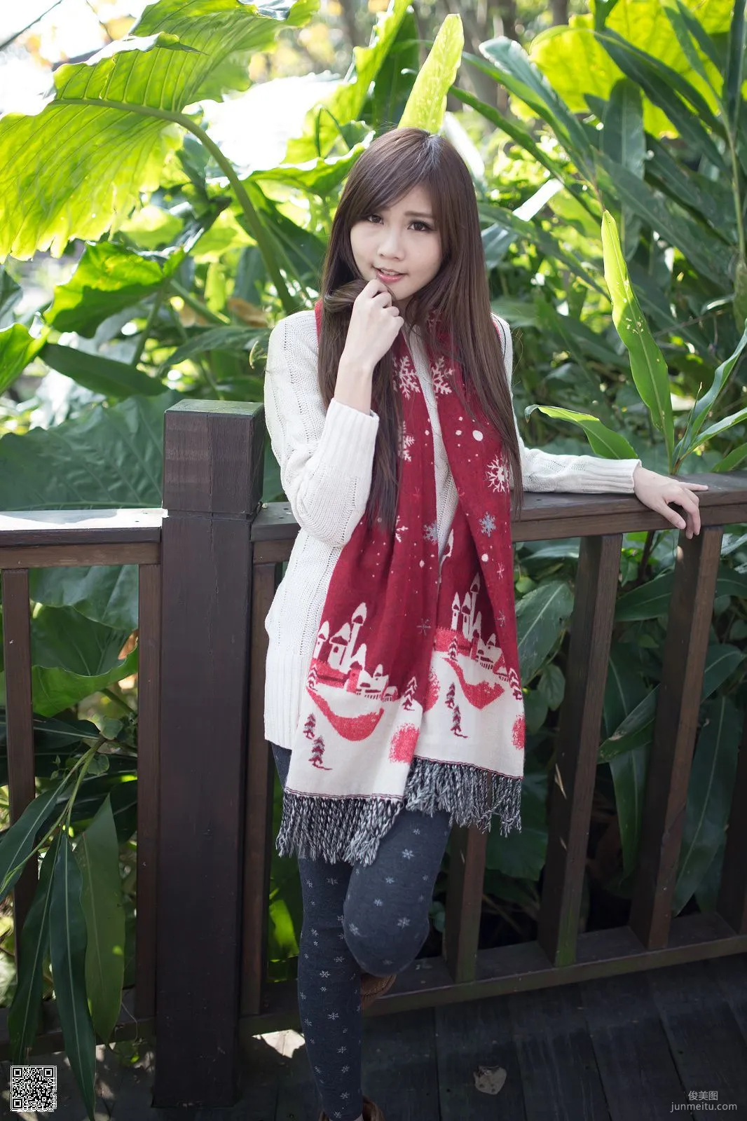 Taiwan Beauty Zhang Yazhu Chu 'Hakka Cultural Park Outdoor Shoot' Photo Set photo 9
