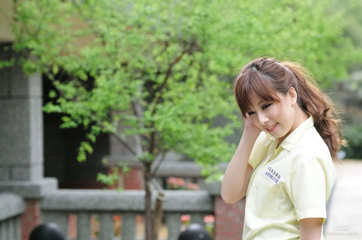 Taiwan Beauty Model Xiao Mi Kate su Fresh Street Snap Photo Set Pictures photo 14