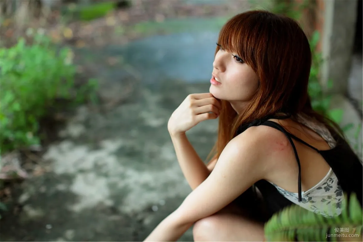 Taiwan Beauty Xiao Jing, Farm Early Summer Pastoral Scenery Part 1 Photo Set photo 32