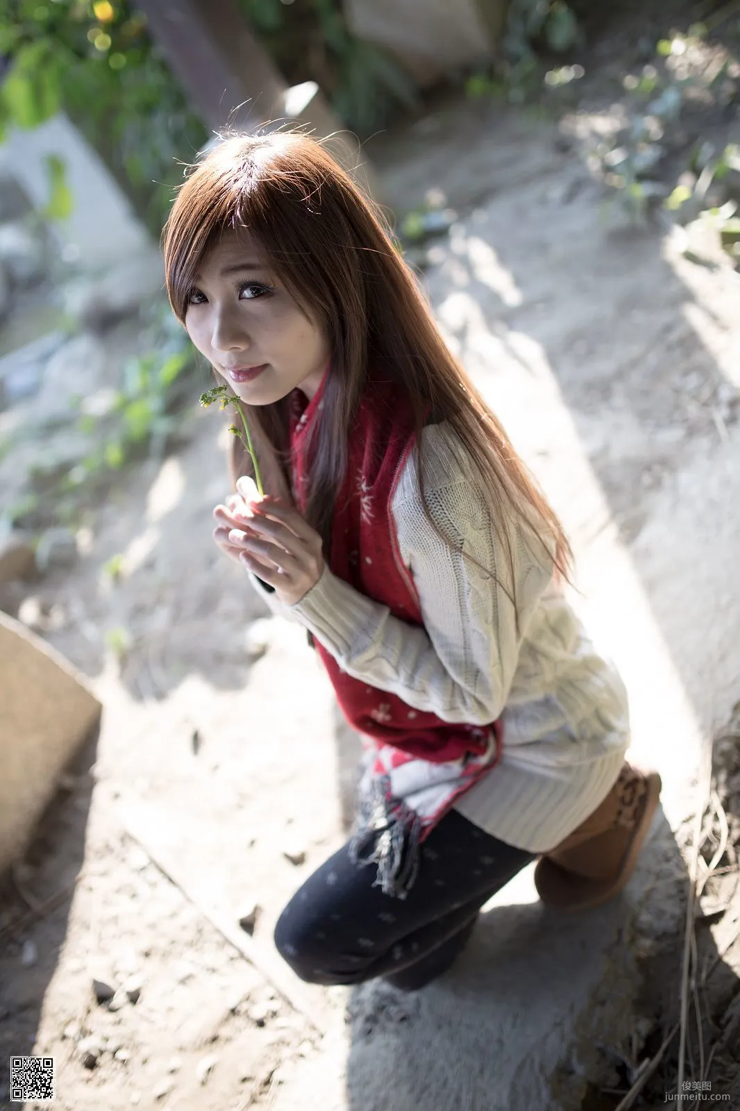 Taiwan Beauty Zhang Yazhu Chu 'Hakka Cultural Park Outdoor Shoot' Photo Set photo 25