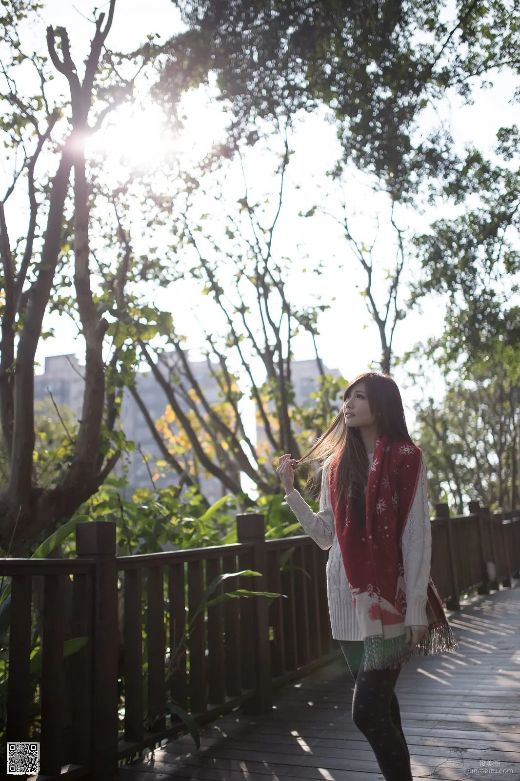 Taiwan Beauty Zhang Yazhu Chu 'Hakka Cultural Park Outdoor Shoot' Photo Set photo 2