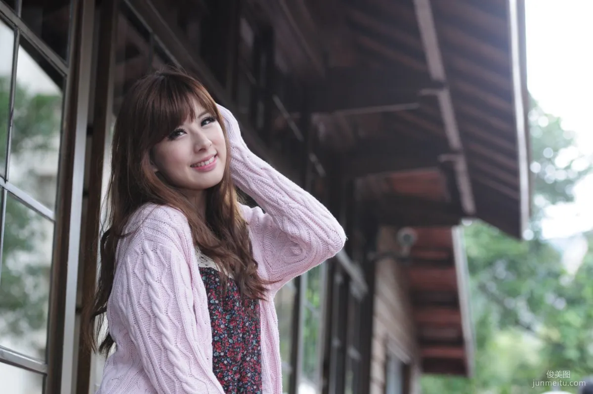 Taiwan Beauty Model Xiao Mi Kate su Fresh Street Snap Photo Set Pictures photo 20