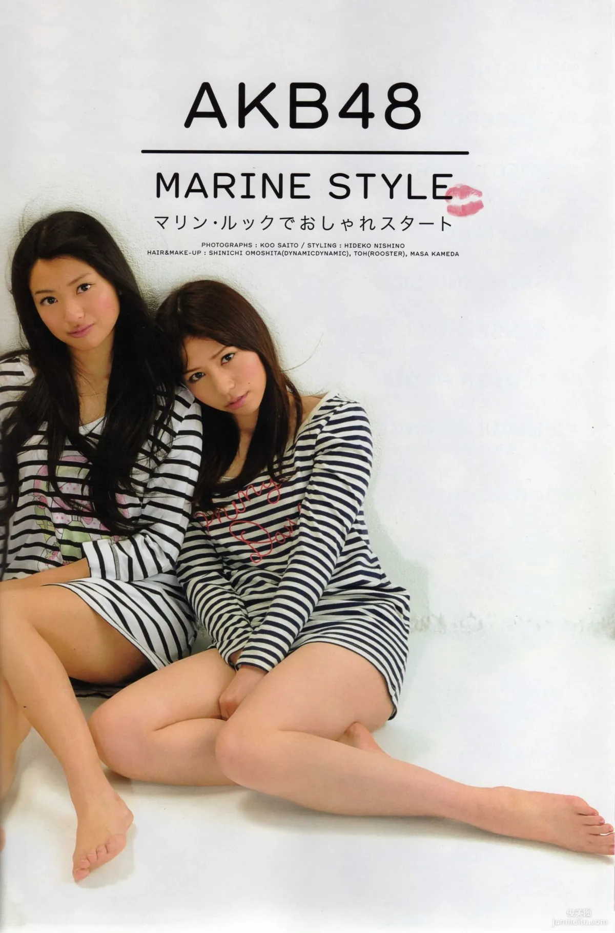 Japanese AKB48 Girl Group, 2013 Fashion Book Lingerie Show, Photo Set photo 4