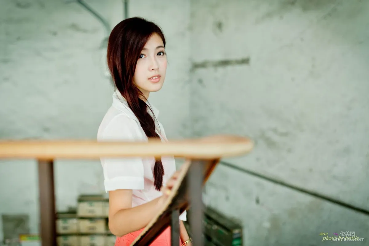 Liao Tingling/Kila Jingjing, Street Snap Pink Dress Series Photo Set photo 104