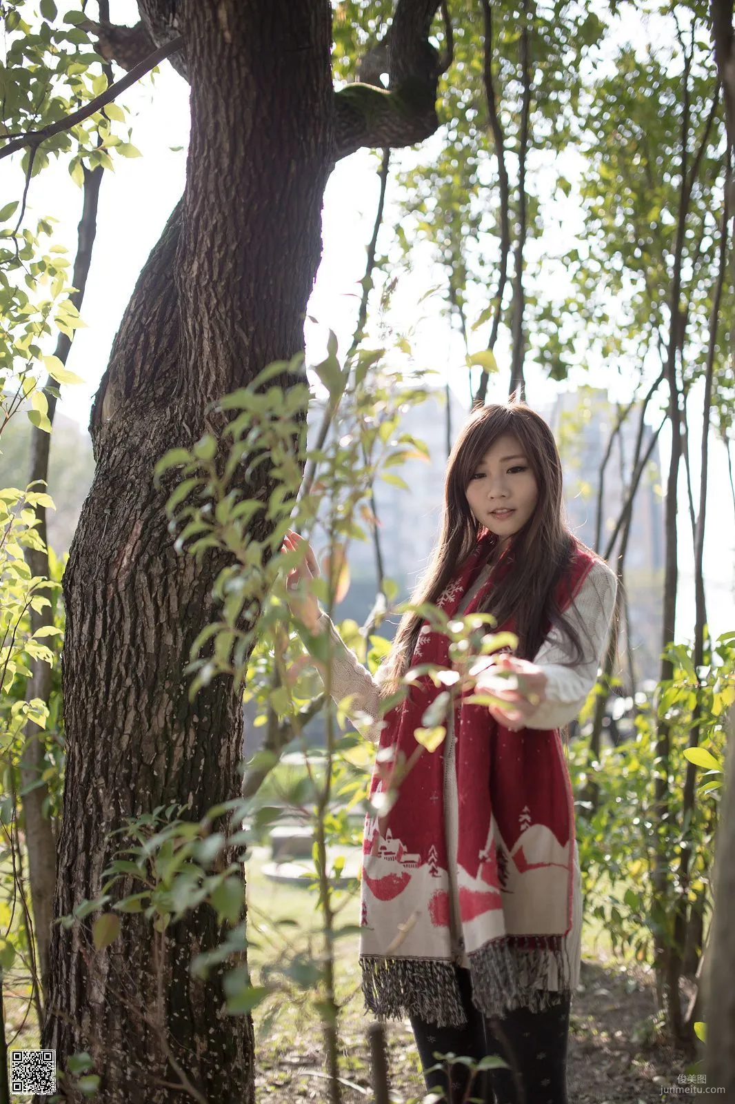 Taiwan Beauty Zhang Yazhu Chu 'Hakka Cultural Park Outdoor Shoot' Photo Set photo 45