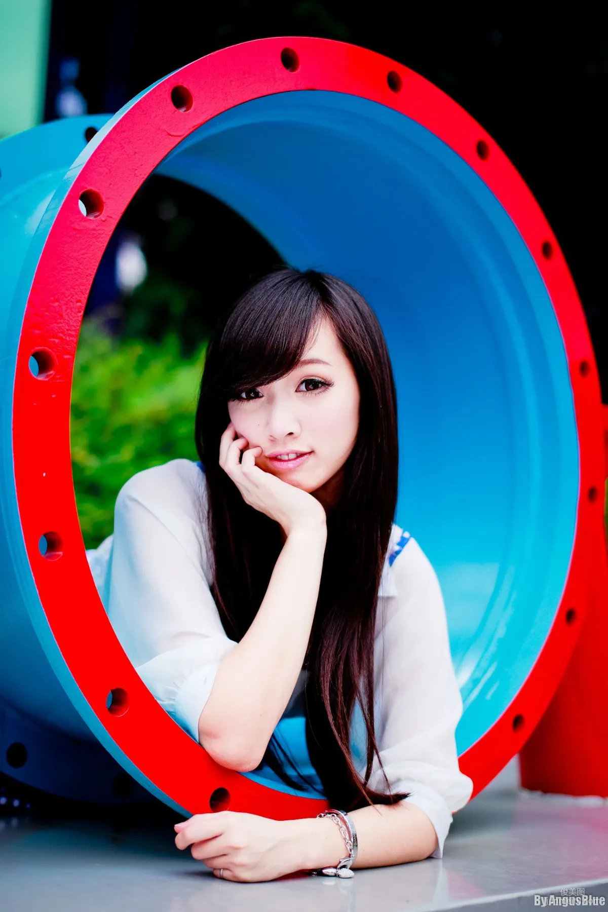 Taiwan Beauty Sunny Lin, Fresh Street Snap Series Photo Set photo 51