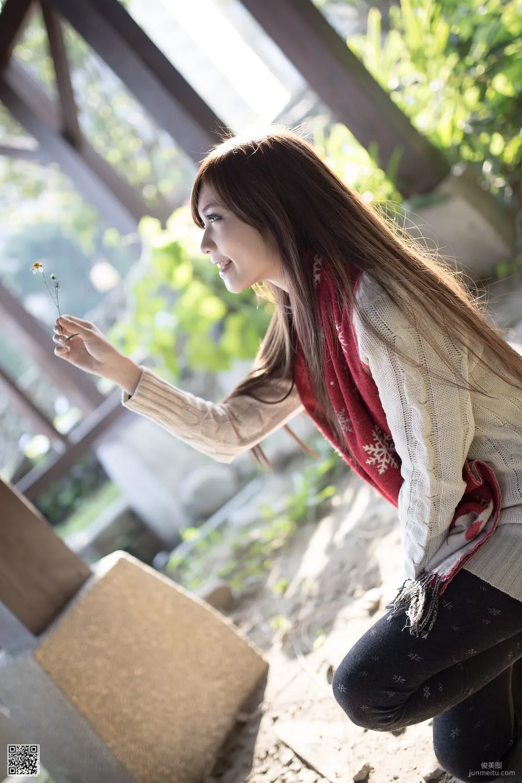 Taiwan Beauty Zhang Yazhu Chu 'Hakka Cultural Park Outdoor Shoot' Photo Set photo 24