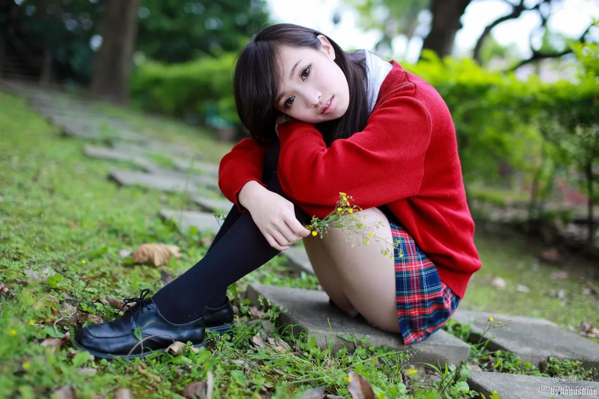 Taiwan Beauty Sunny Lin, Fresh Street Snap Series Photo Set photo 59