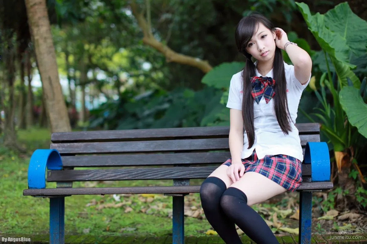 Taiwan Beauty Sunny Lin, Fresh Street Snap Series Photo Set photo 45