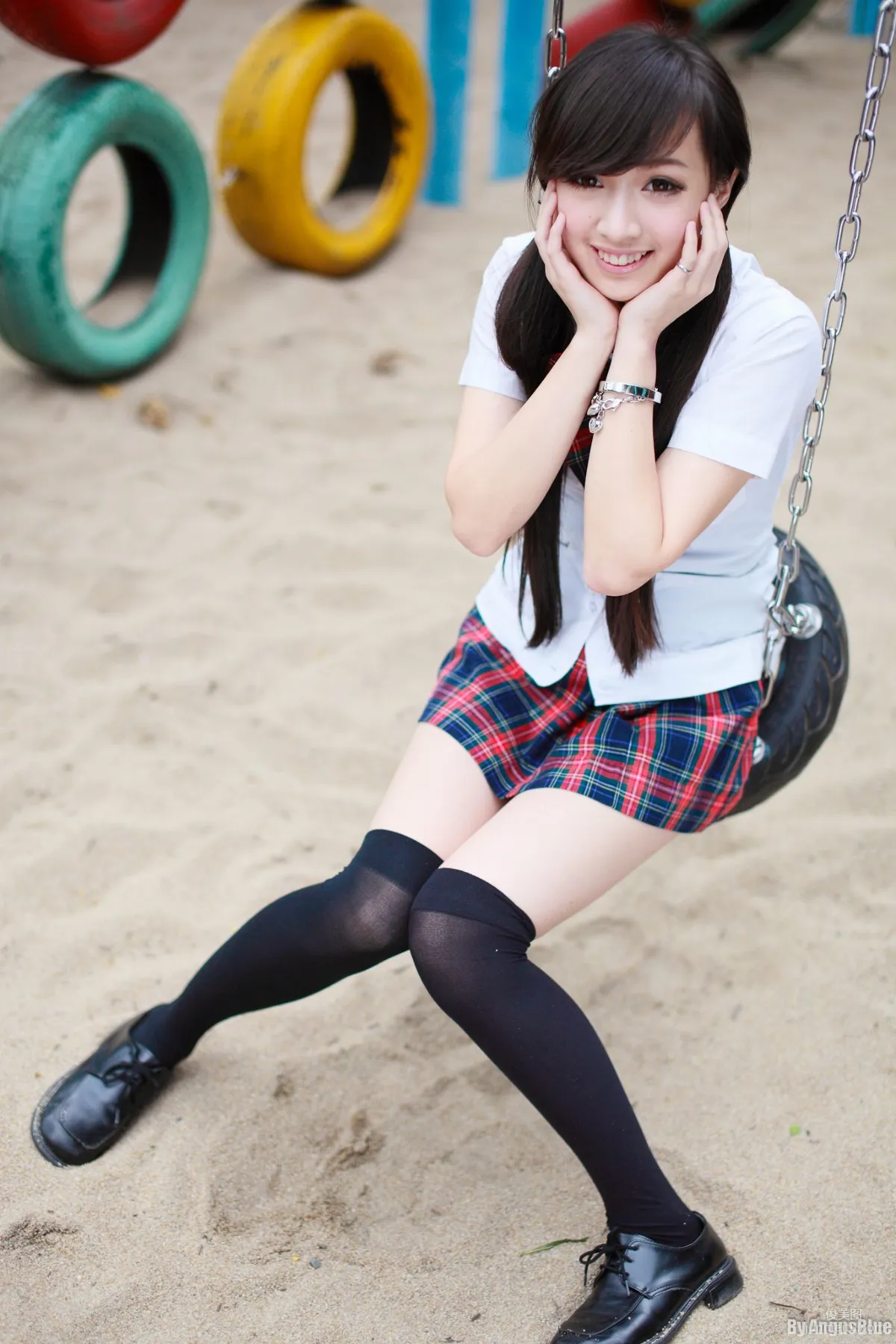 Taiwan Beauty Sunny Lin, Fresh Street Snap Series Photo Set photo 61