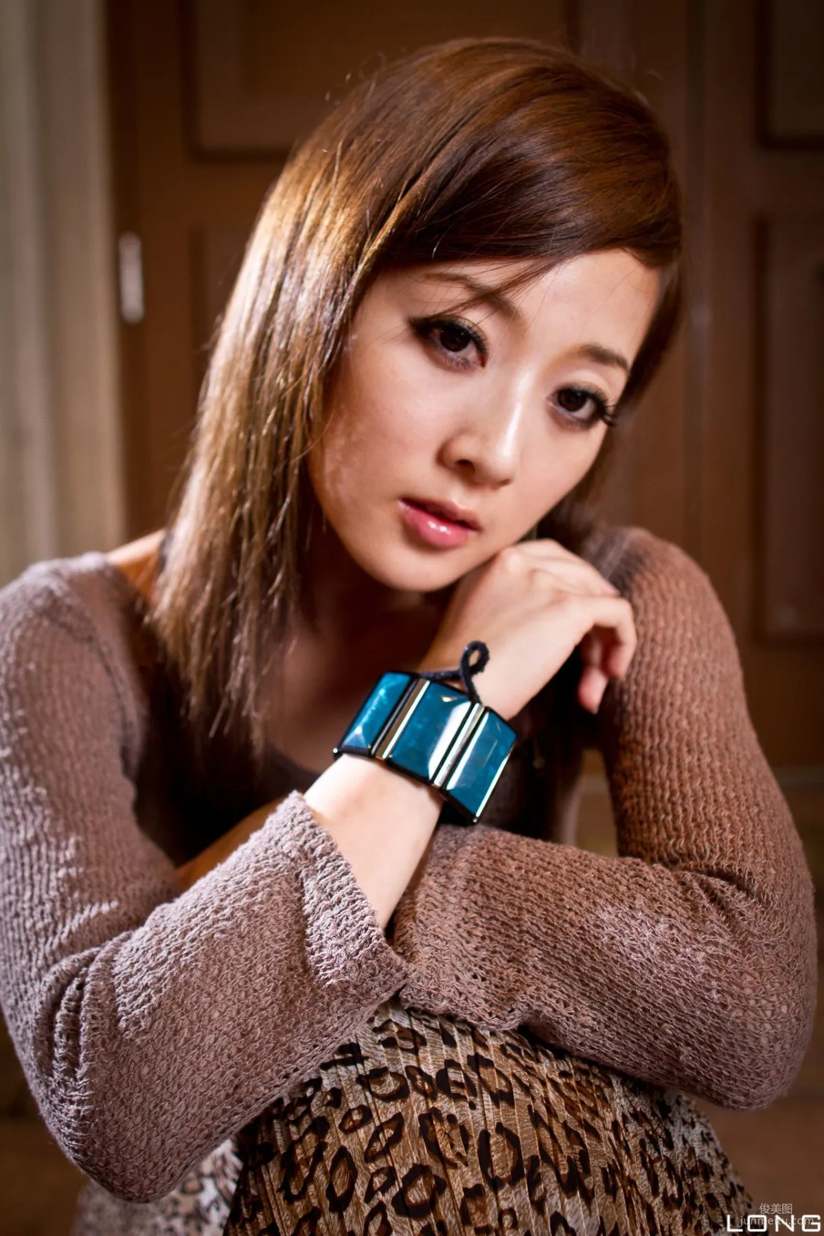 Zhang Yunfei/Guozi MM "Hong Kong and Macau Trip" Long Dress Night Shoot Photo Set photo 74