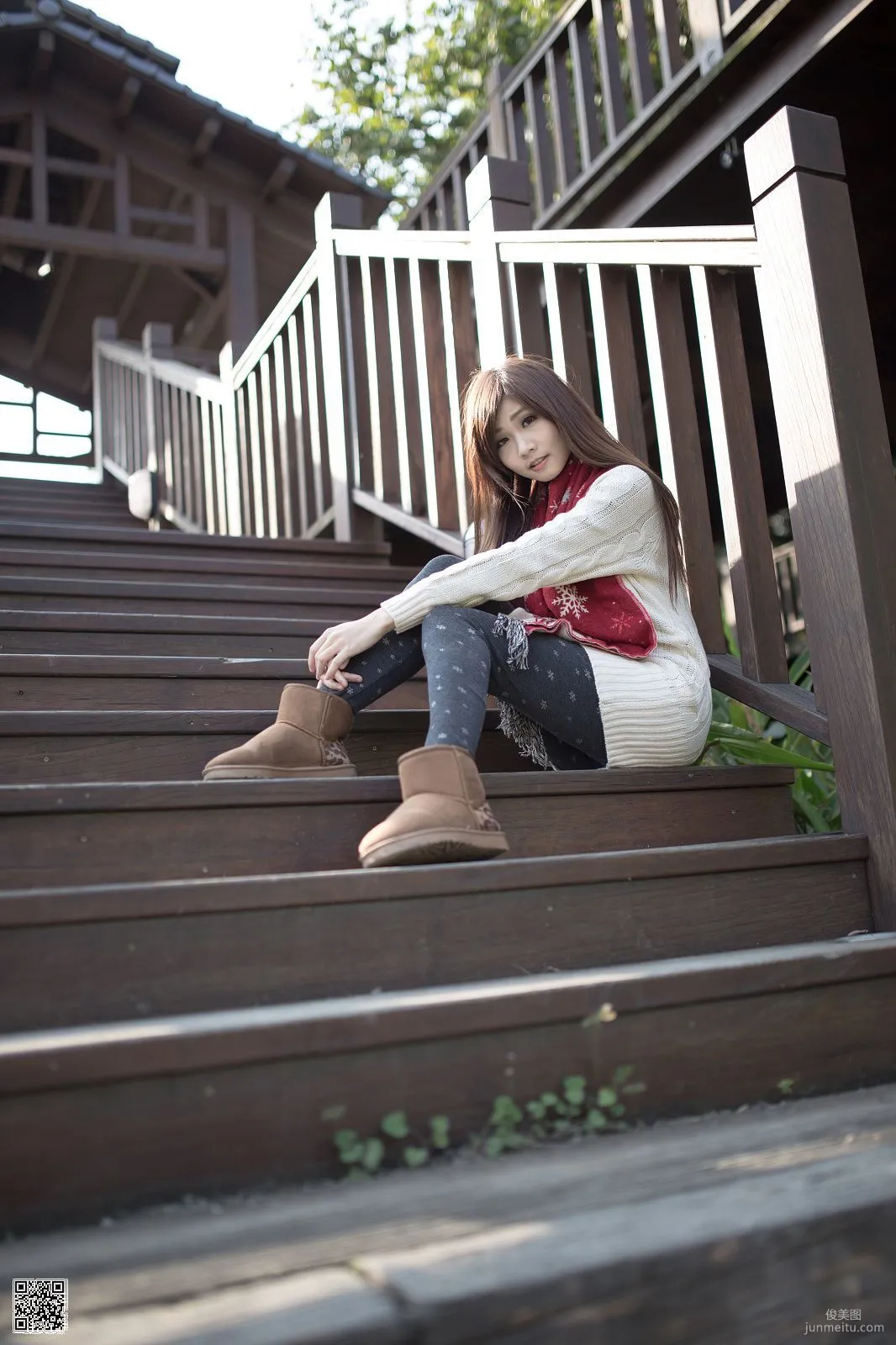 Taiwan Beauty Zhang Yazhu Chu 'Hakka Cultural Park Outdoor Shoot' Photo Set photo 27