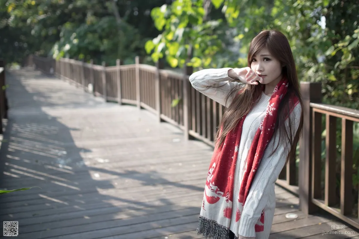 Taiwan Beauty Zhang Yazhu Chu 'Hakka Cultural Park Outdoor Shoot' Photo Set photo 5