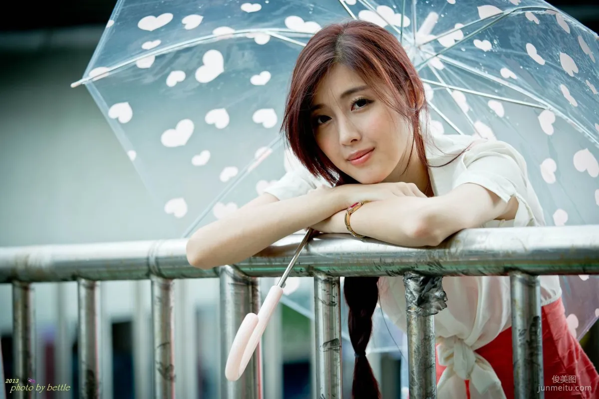 Liao Tingling/Kila Jingjing, Street Snap Pink Dress Series Photo Set photo 25