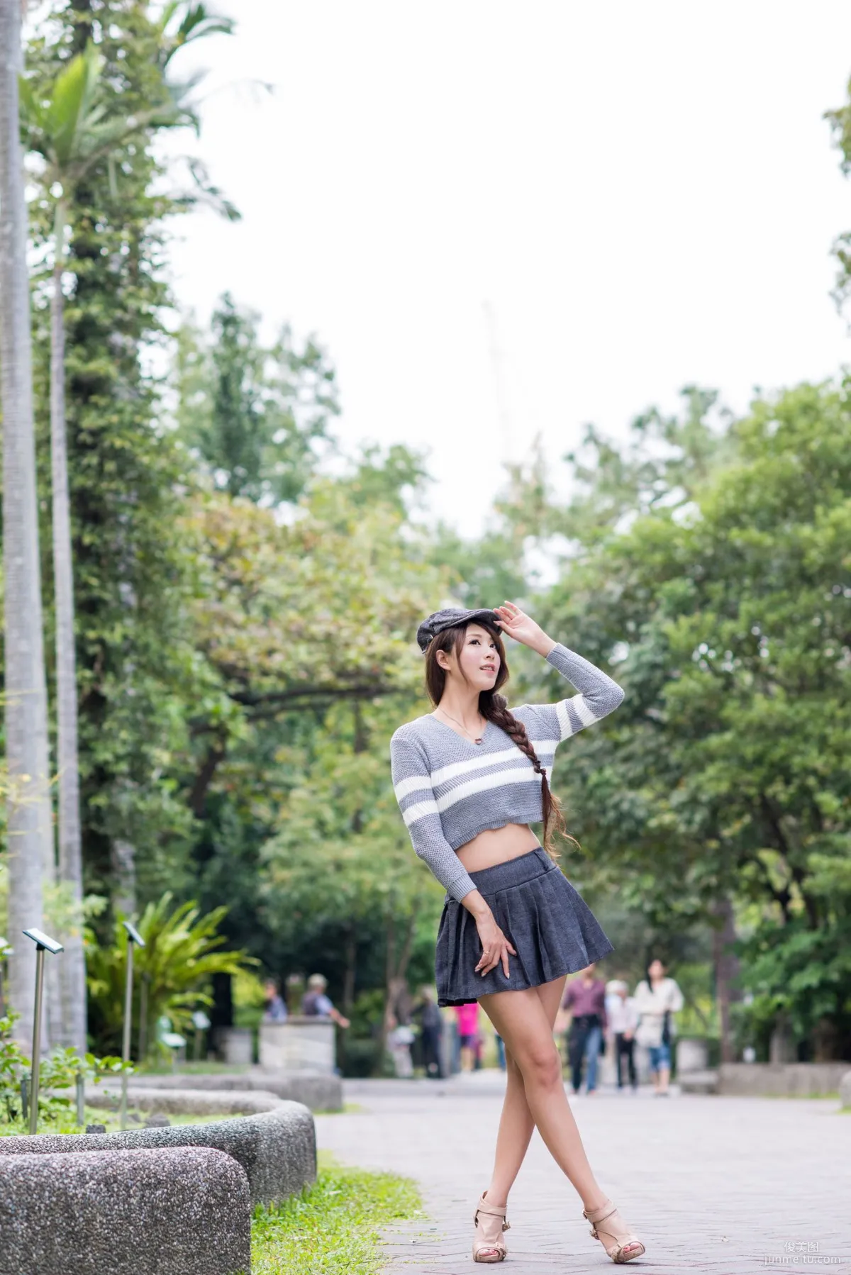 Taiwan Goddess Xia Qing / Leg Model MISO, Autumn Wind Photo Set photo 5