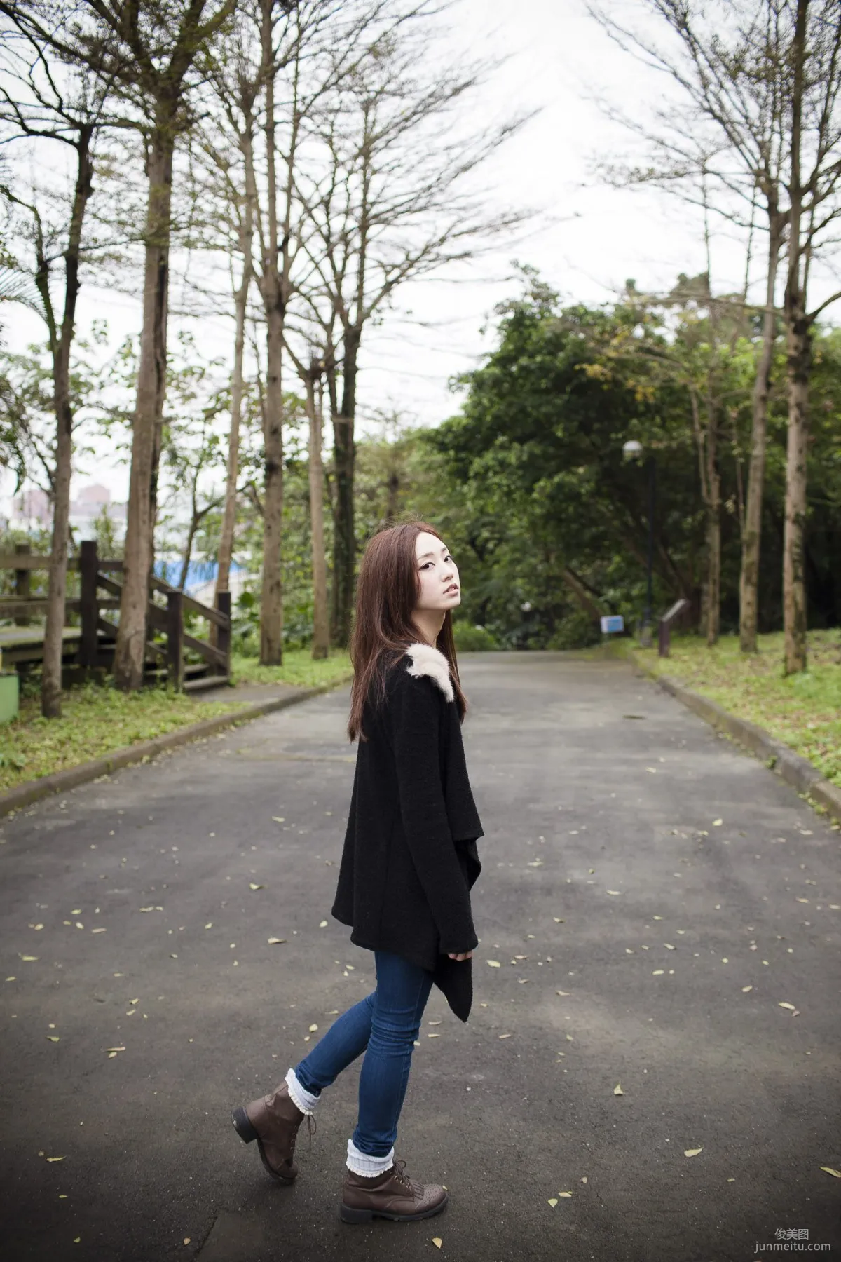 RIko Xiaoyuan/Zhou Yilian Double Creek Park + Water Museum Outdoor Photo Set photo 23
