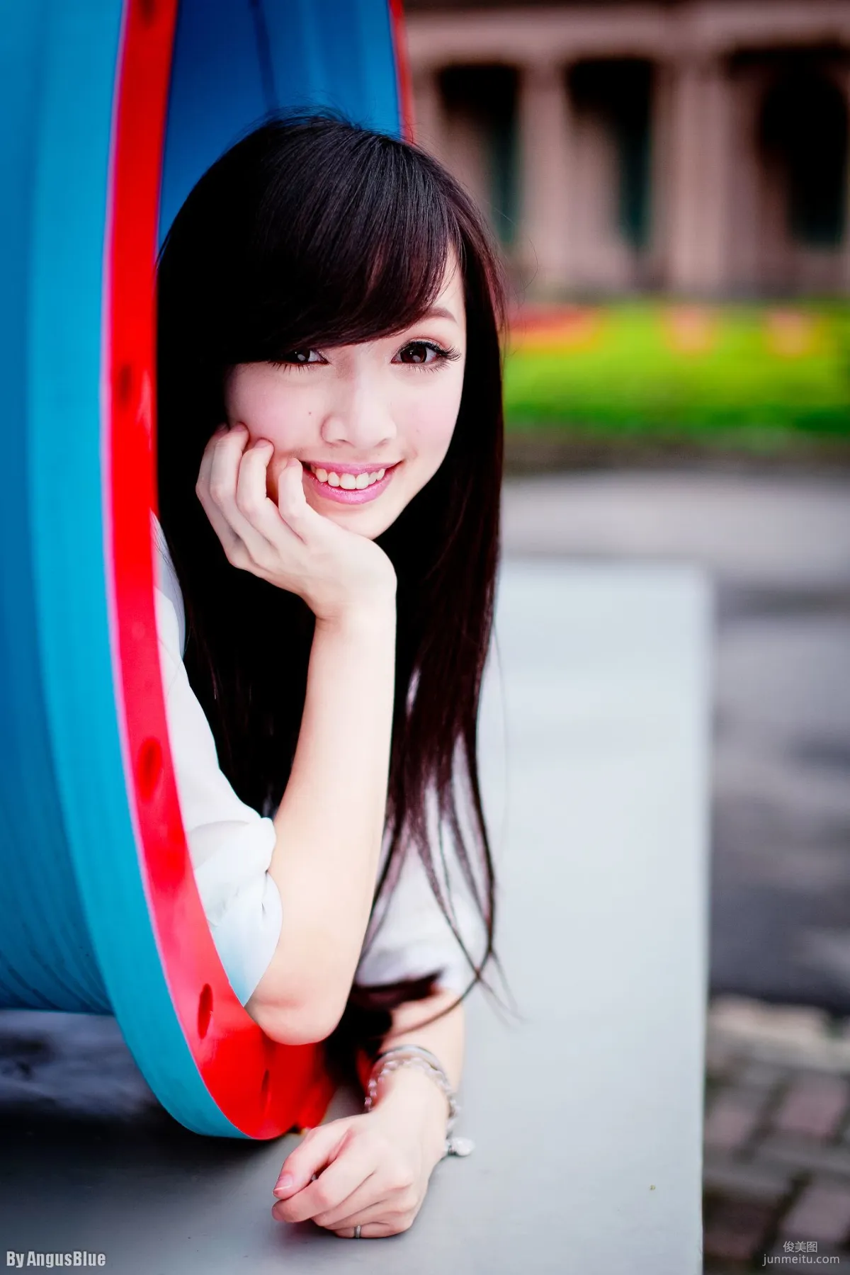Taiwan Beauty Sunny Lin, Fresh Street Snap Series Photo Set photo 52