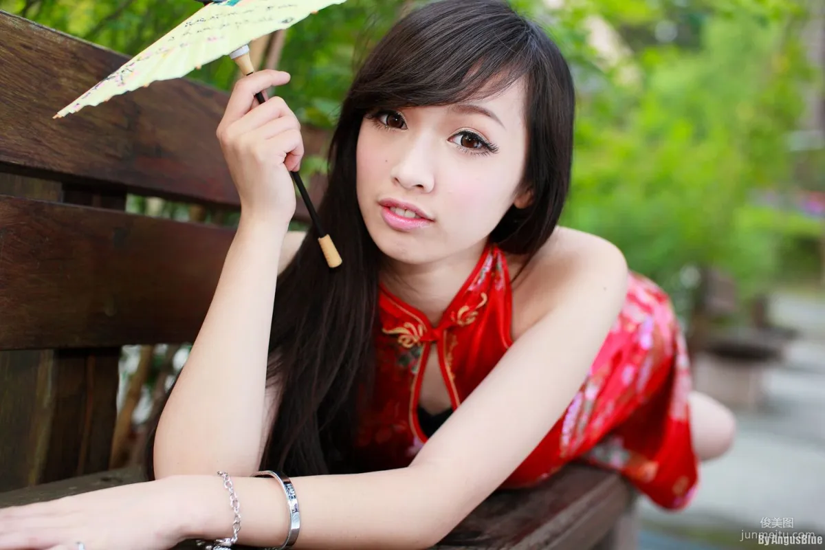 Taiwan Beauty Sunny Lin, Fresh Street Snap Series Photo Set photo 26