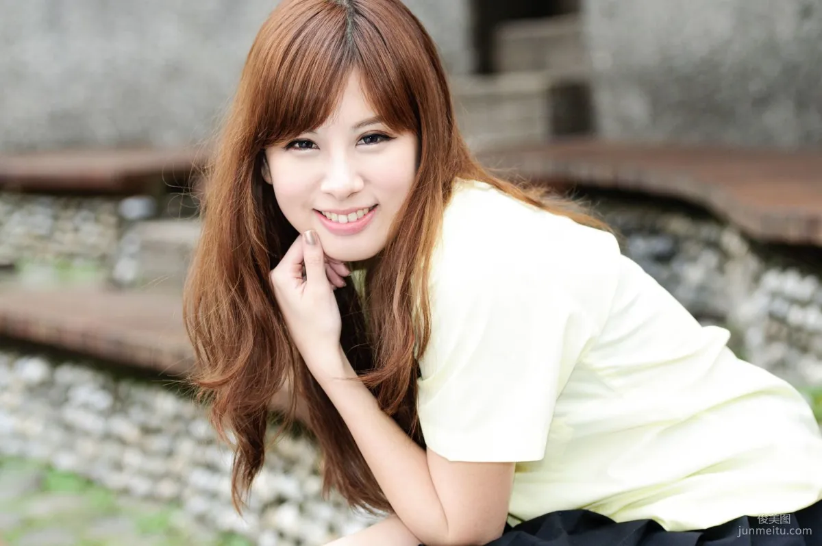 Taiwan Beauty Model Xiao Mi Kate su Fresh Street Snap Photo Set Pictures photo 64