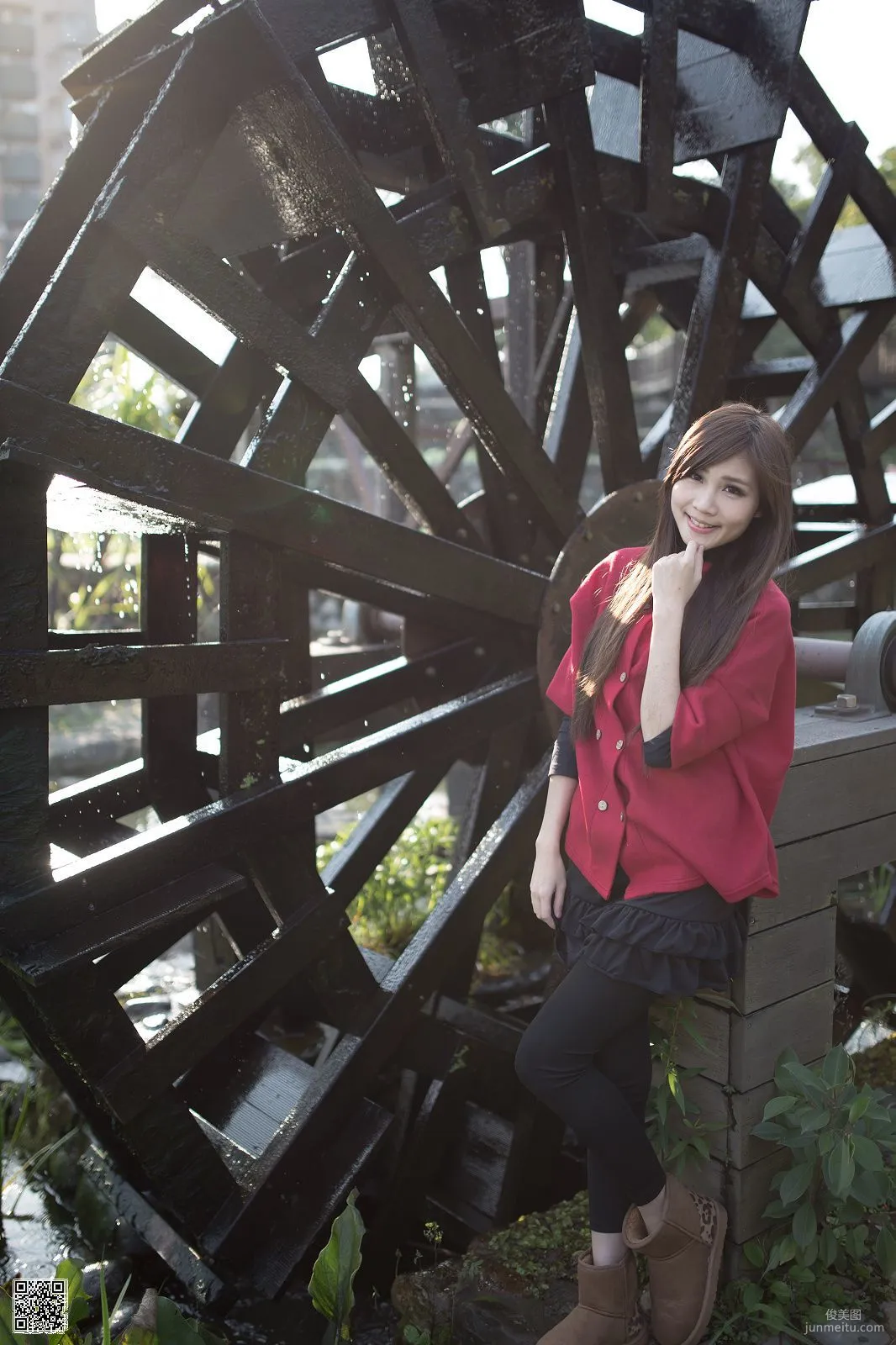 Taiwan Beauty Zhang Yazhu Chu 'Hakka Cultural Park Outdoor Shoot' Photo Set photo 39