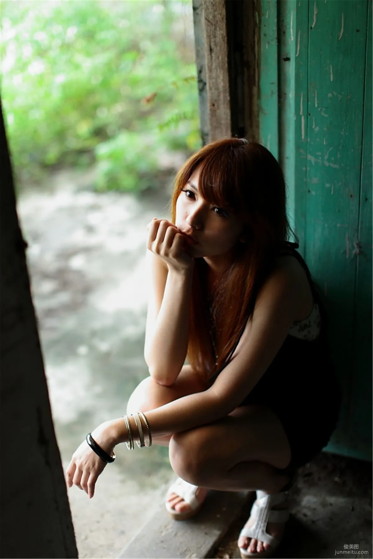 Taiwan Beauty Xiao Jing, Farm Early Summer Pastoral Scenery Part 1 Photo Set photo 47