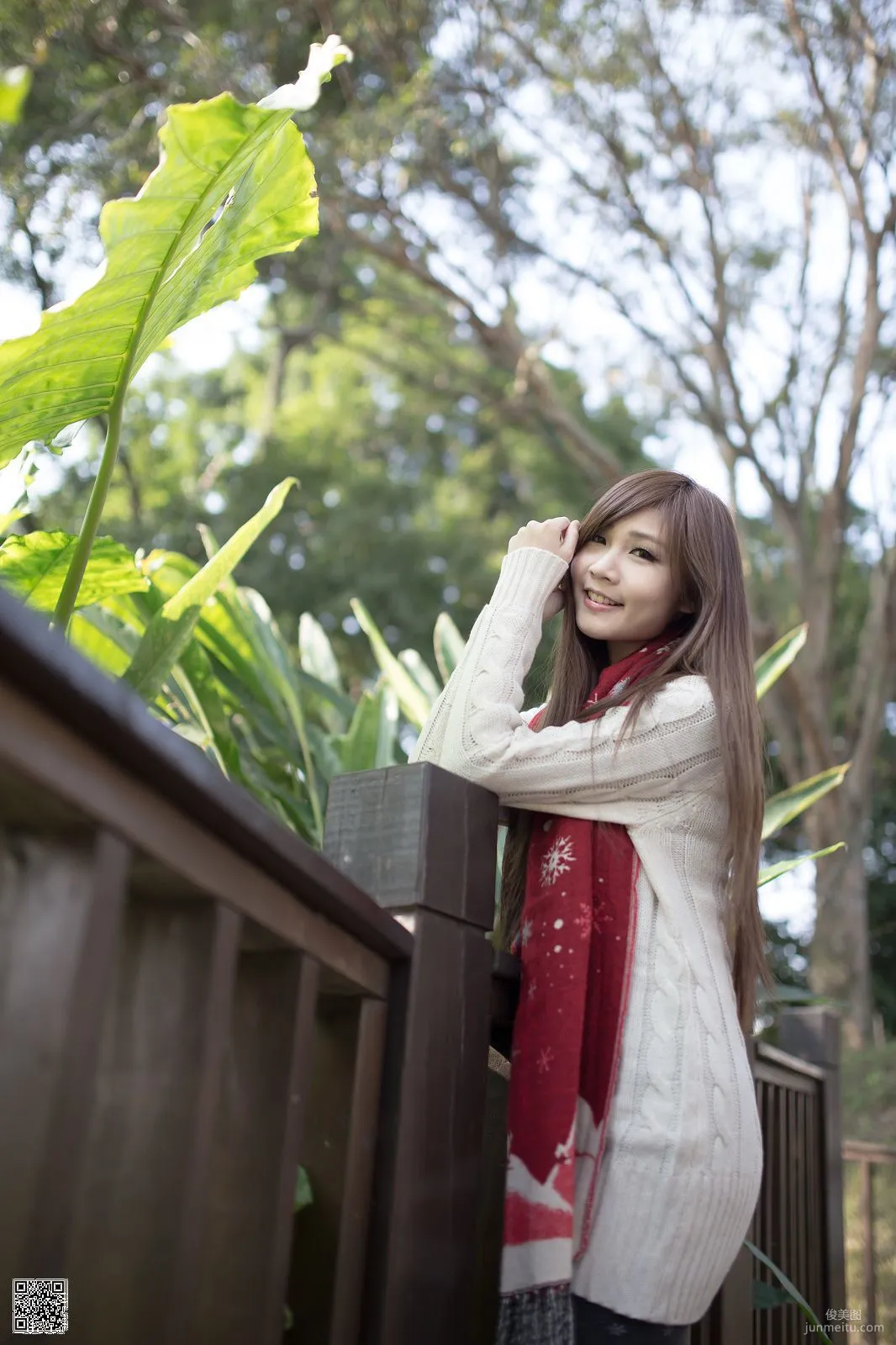 Taiwan Beauty Zhang Yazhu Chu 'Hakka Cultural Park Outdoor Shoot' Photo Set photo 8