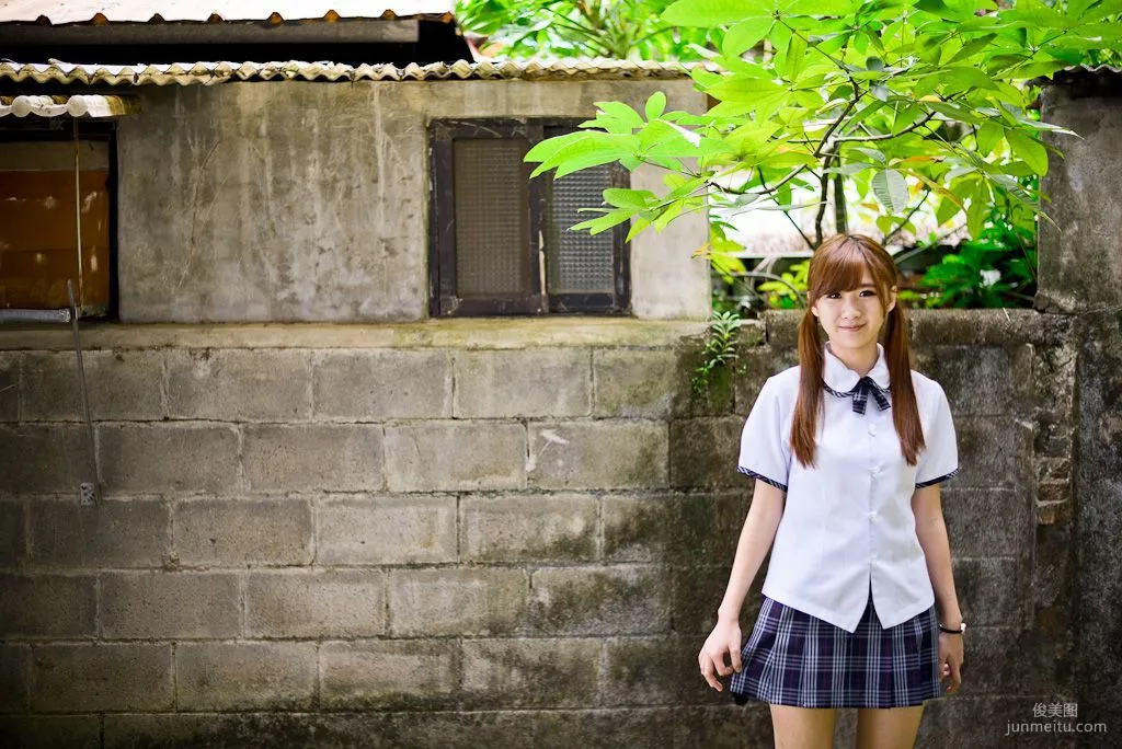 Taiwan Beauty Li Sixian Shilin Official Residence Sweet Outdoor Photo Set photo 18