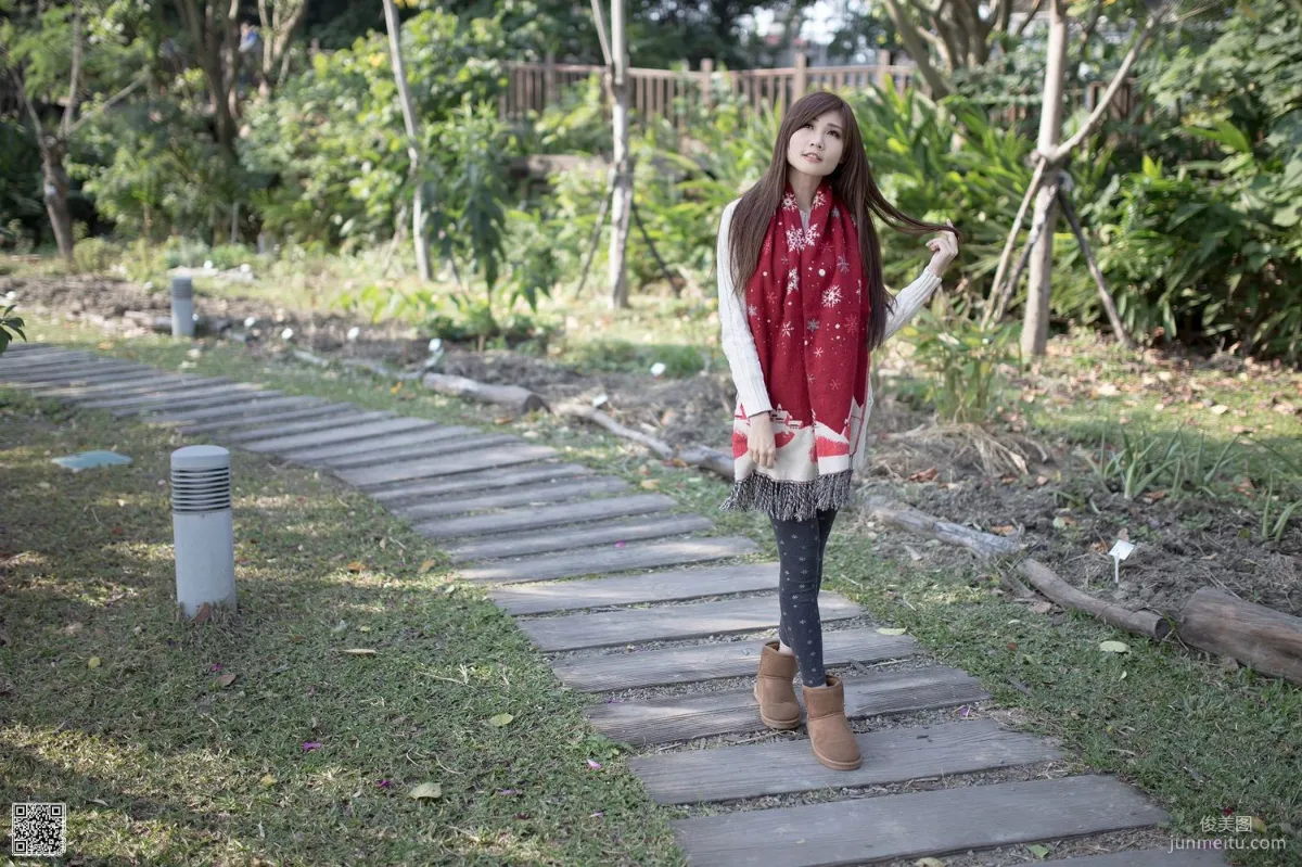 Taiwan Beauty Zhang Yazhu Chu 'Hakka Cultural Park Outdoor Shoot' Photo Set photo 1