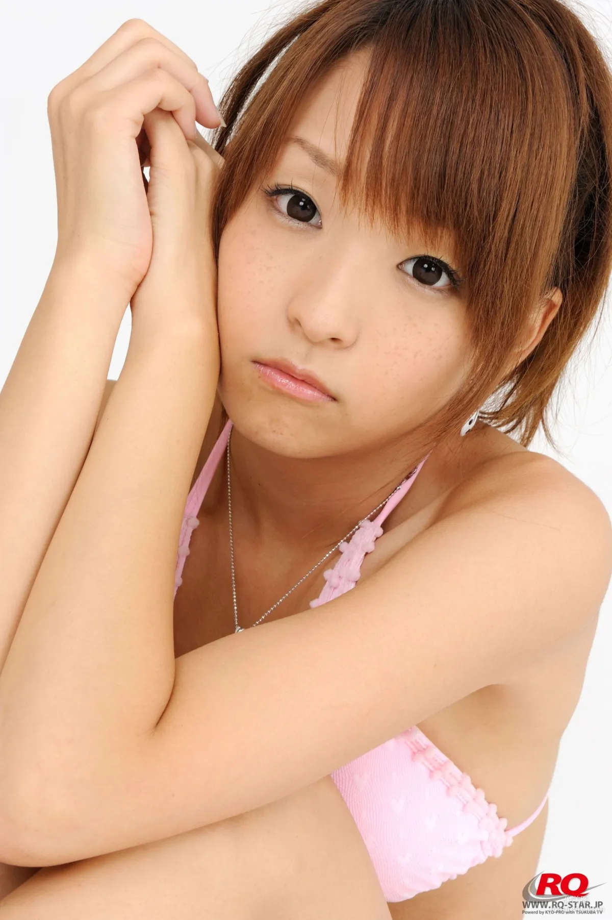 [RQ-STAR] NO.00075 Mio Aoki 青木未央 Swim Suits – White 写真集48