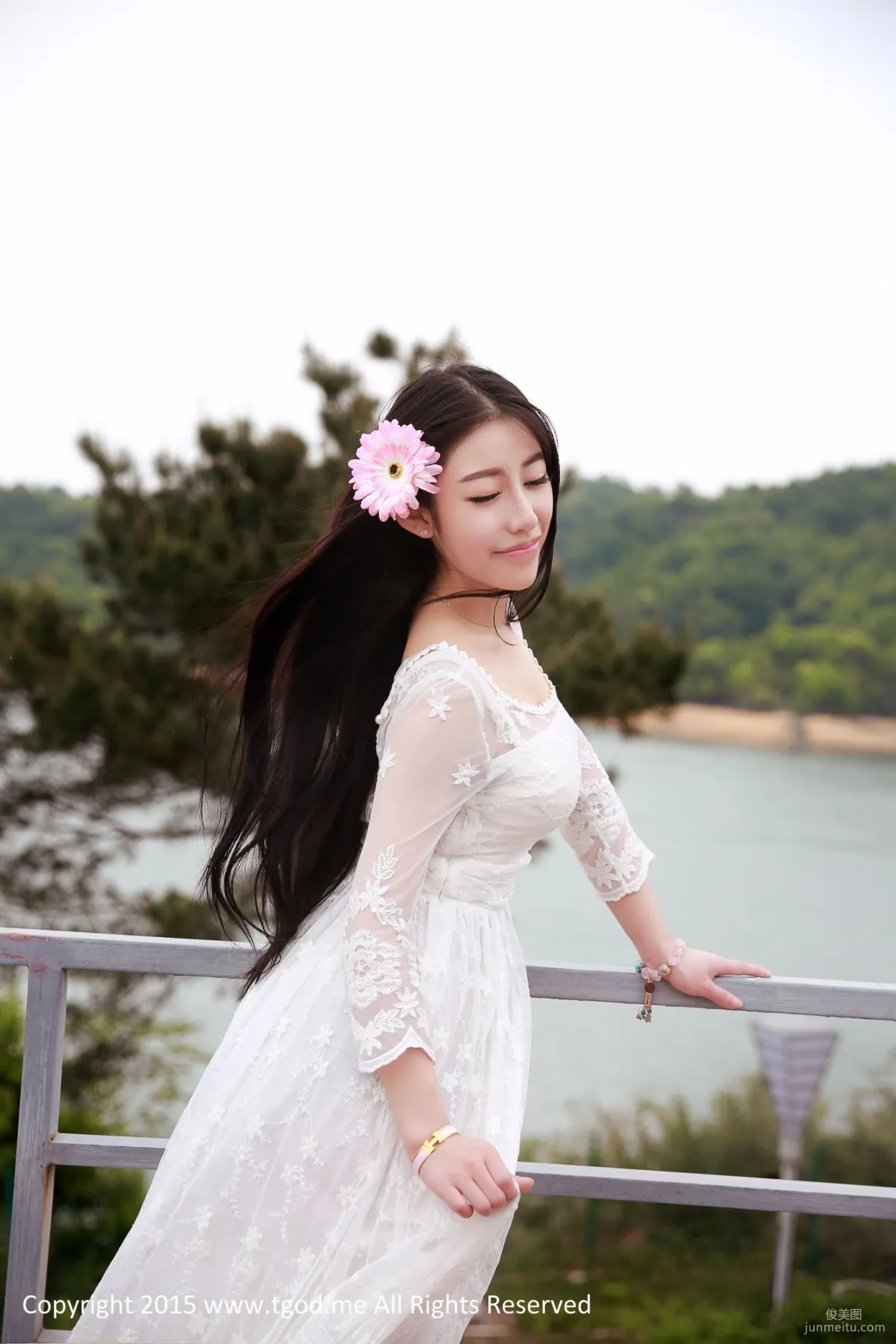 Youth Goddesses Lu Siyu, Xia Jing Goddess Arrives Jiujiang Huayuan Valley [TGOD] Photo Set photo 4