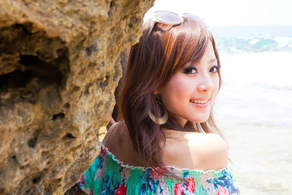 Taiwan Goddess Guozai MM, Xiaopin, Little Liuqiu Outdoor Shoot Photo Set photo 39