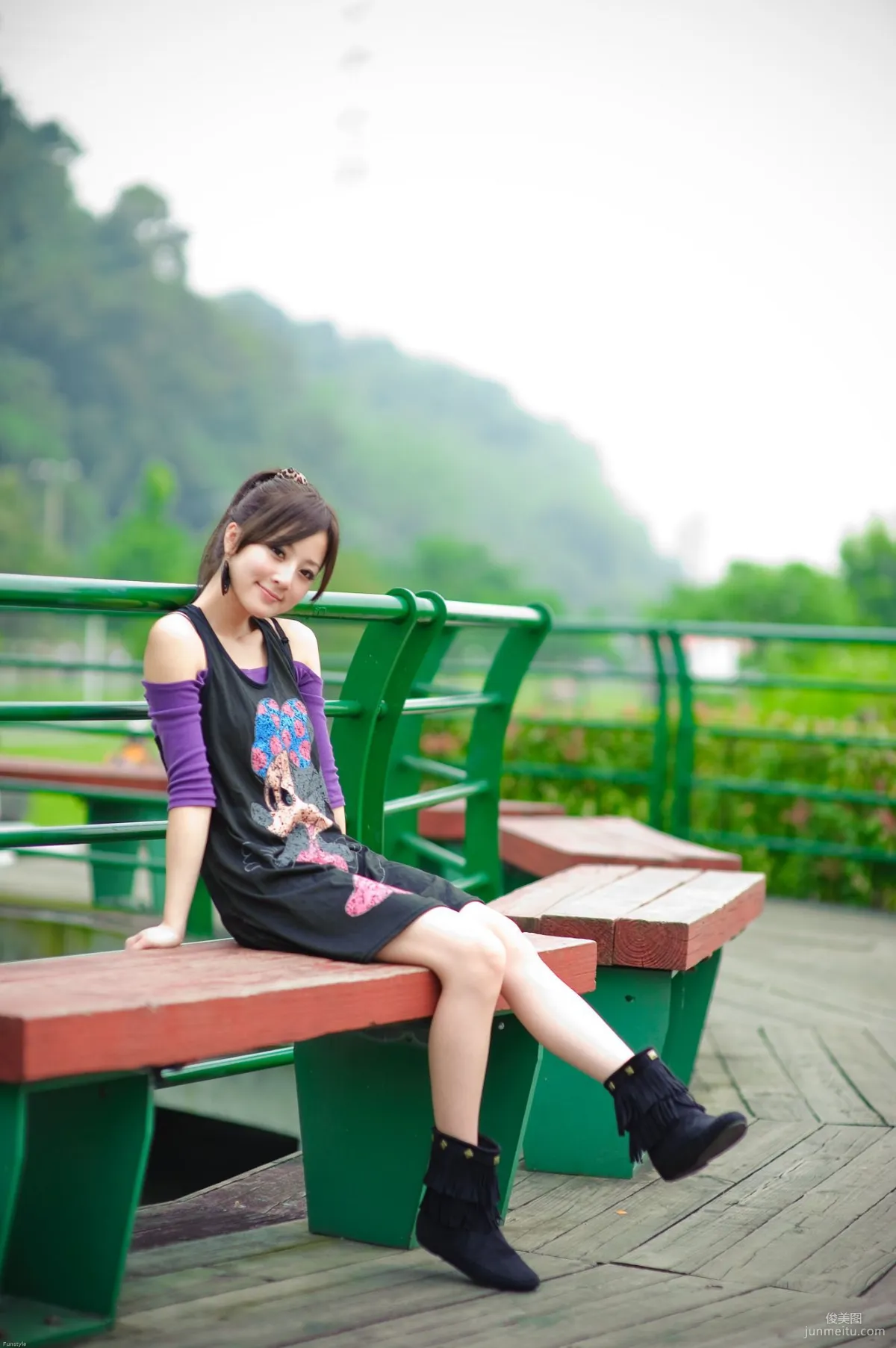 Guozi MM/Zhang Kaijie, Guandu Qu Outdoor Shoot, Photo Set photo 18