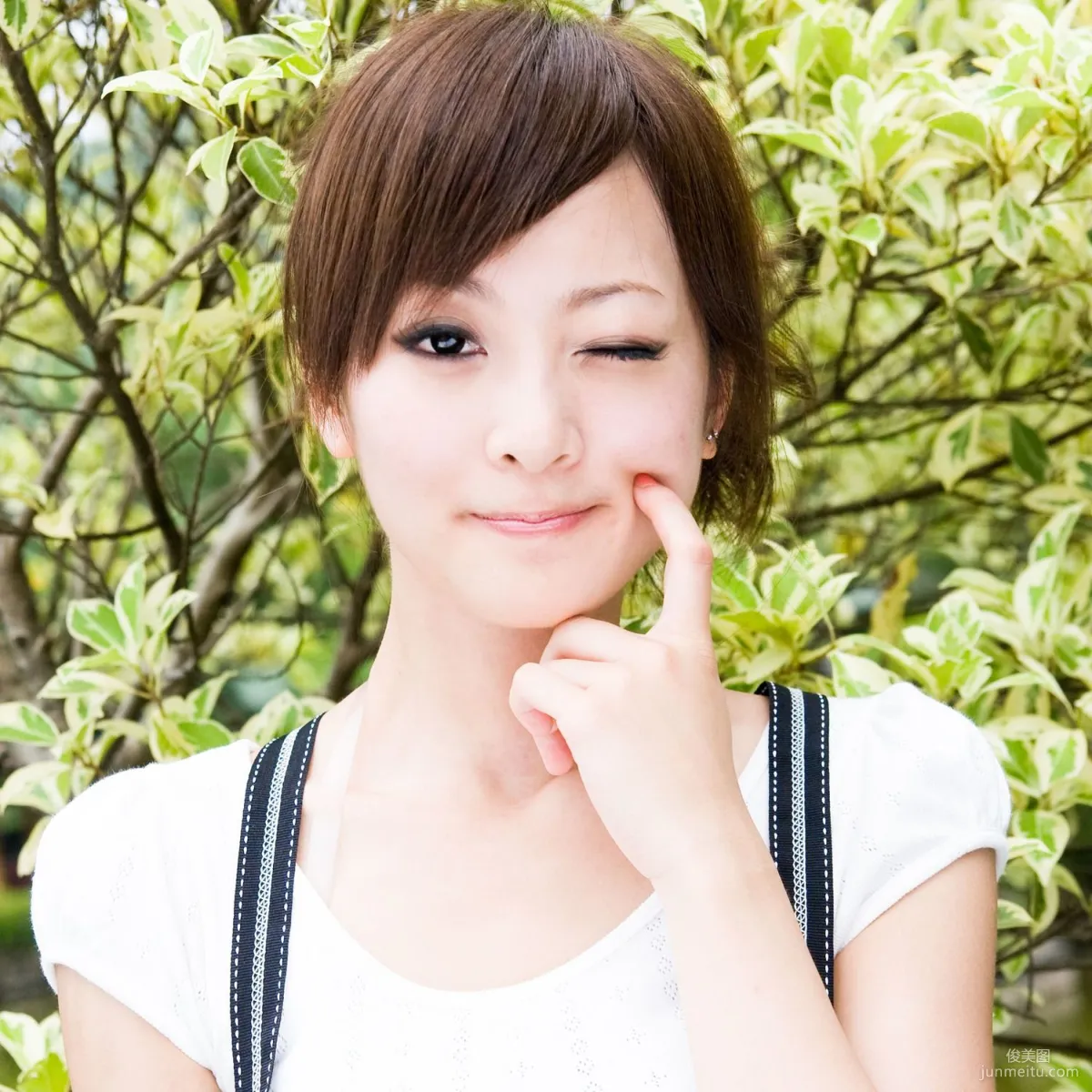 Guo Zi MM, Zhang Kaijie, Shuangxi Park Outdoor Shoot Photo Set photo 50