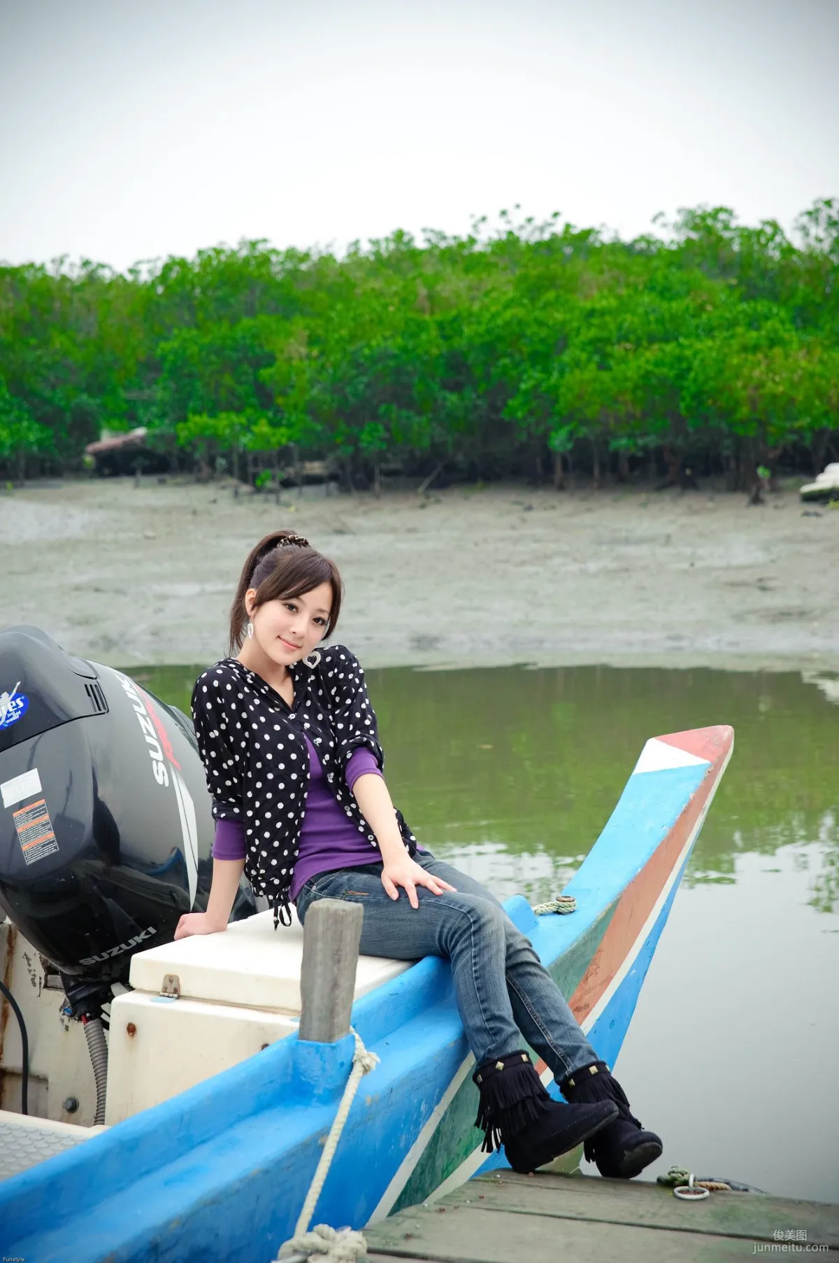 Guozi MM/Zhang Kaijie, Guandu Qu Outdoor Shoot, Photo Set photo 38