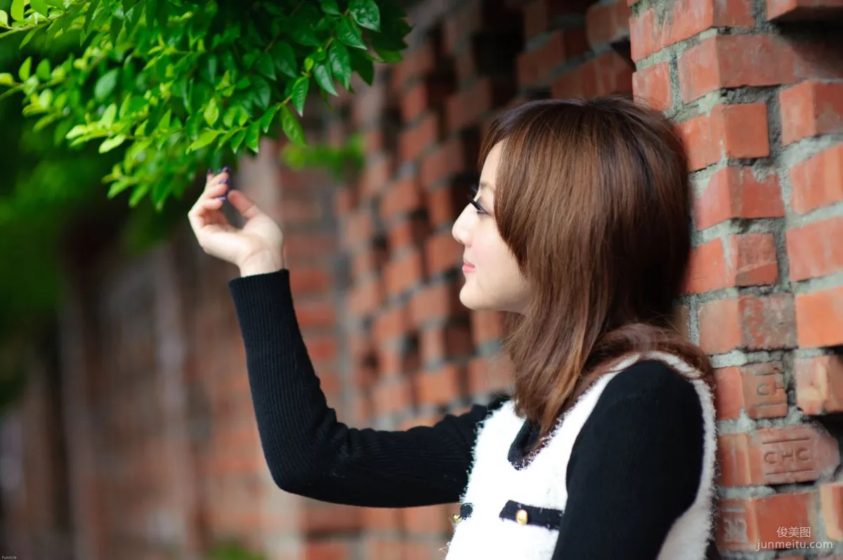 Guozi Mikako, Tamsui Little White House and Hobe Fort Outdoor Shoot Photo Set photo 4