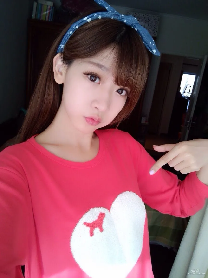 Taiwan Internet Celebrity Beauty Chen Xiao, Weibo Selfie Pictures Part 1 Photo Collection photo 32