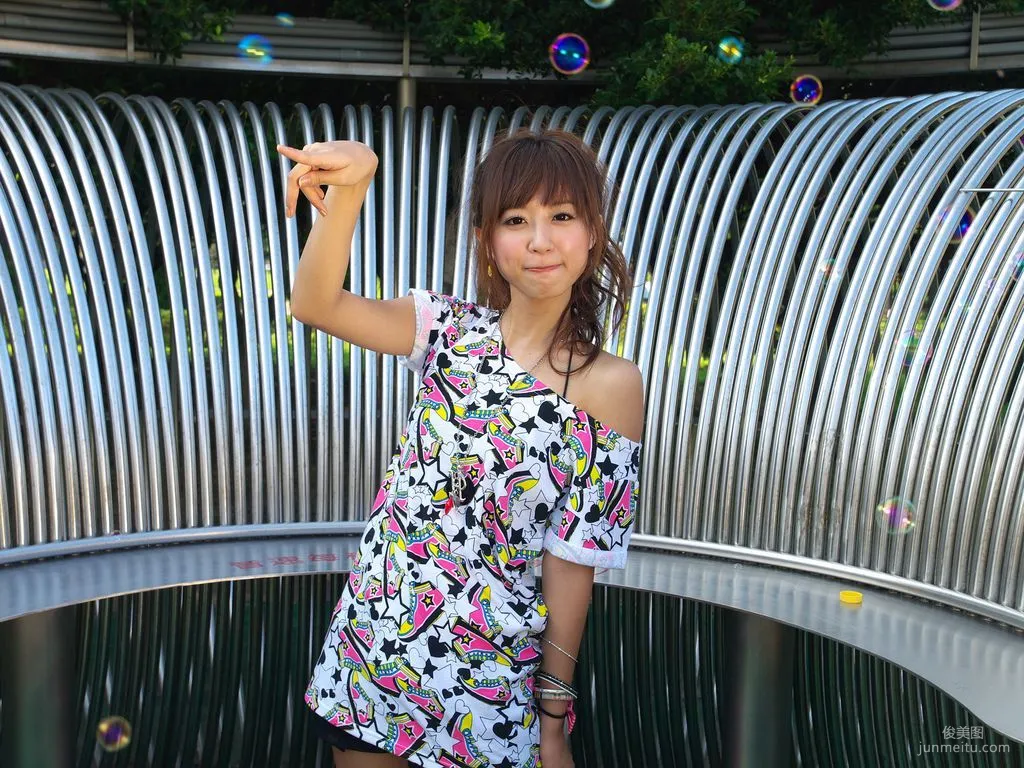 Taiwan Beauty Hongshi/Hong Shihan 'Fresh and Sweet Outdoor Shoot' Photo Set photo 39