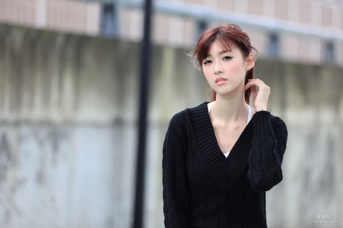 Taiwan Model Kila Jingjing / Jin Yunqiao, 4 Street Snap Series Photos Collection photo 40