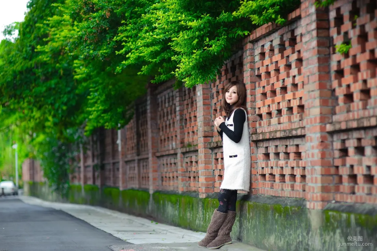 Guozi Mikako, Tamsui Little White House and Hobe Fort Outdoor Shoot Photo Set photo 3