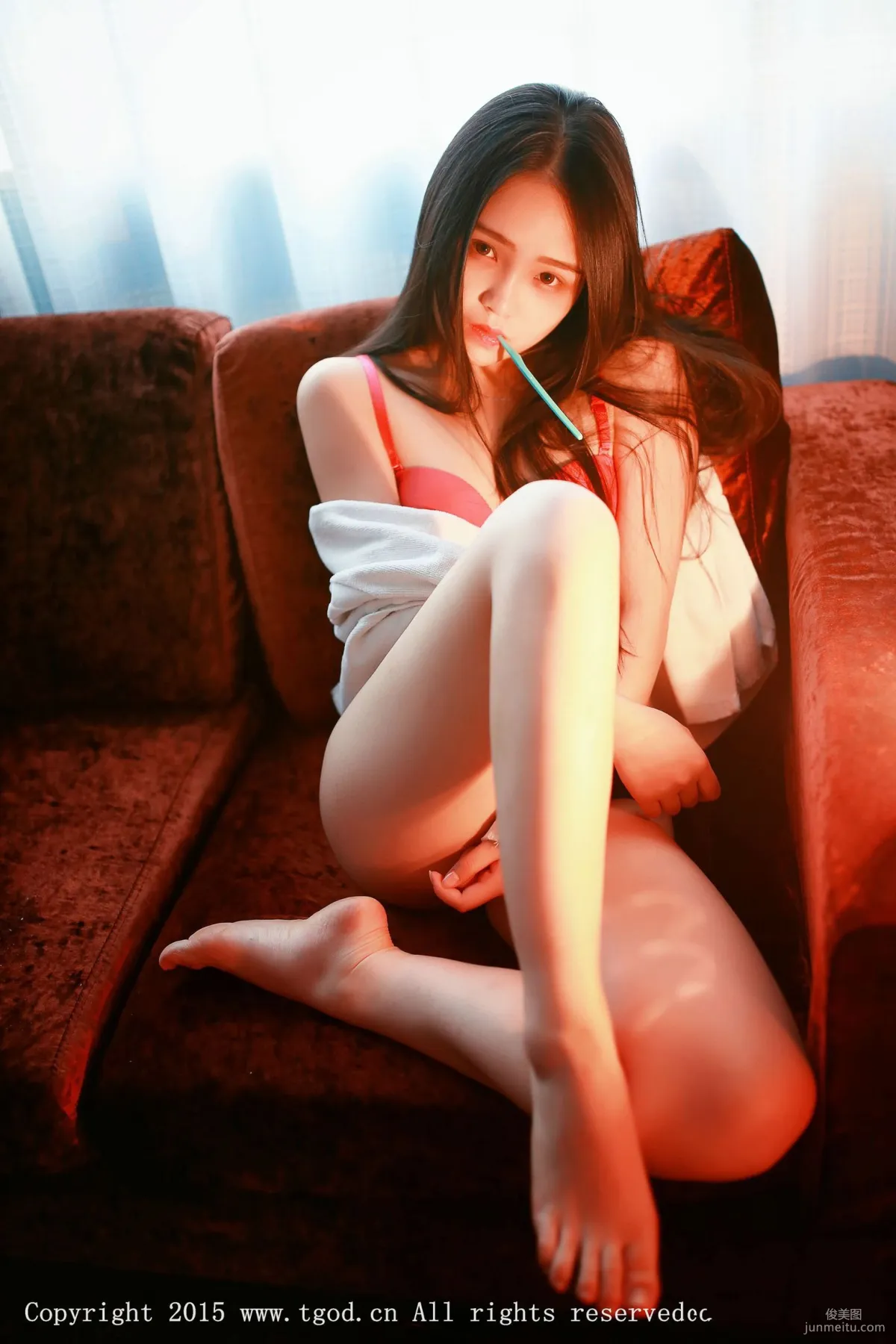佩佩Cassie《香車美女 室内小清新》 [TGOD推女神] 寫真集 21