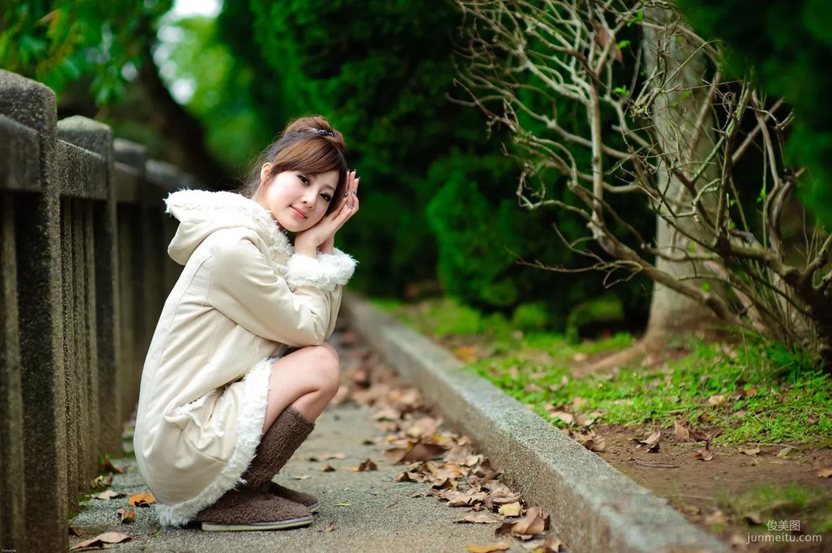Guozi Mikako, Tamsui Little White House and Hobe Fort Outdoor Shoot Photo Set photo 33